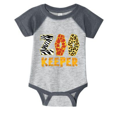 Zookeeper Costume Zebra Wild Print African Animal Keeper Infant Baby Jersey Bodysuit