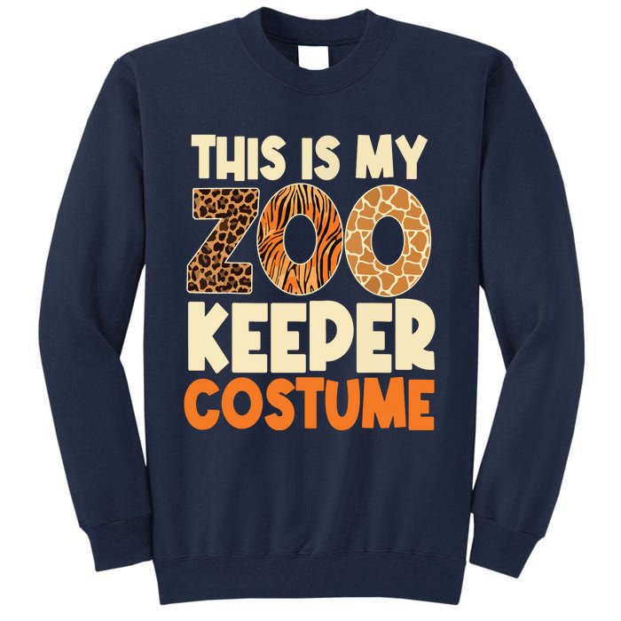 Zookeeper Costume Zoogoer Zoo Garden Animal Lover Keeper Tall Sweatshirt