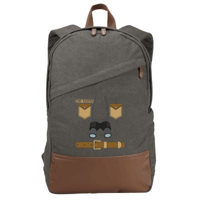 Zookeeper Costume Zookeeping Wildlife Animal Safari Cotton Canvas Backpack