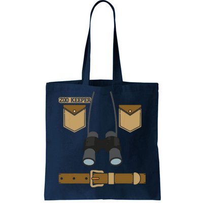 Zookeeper Costume Zookeeping Wildlife Animal Safari Tote Bag