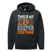 Zookeeper Costume Zoogoer Zoo Garden Animal Lover Keeper Performance Fleece Hoodie