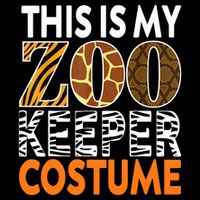 Zookeeper Costume Zoogoer Zoo Garden Animal Lover Keeper Cooling Performance Crew T-Shirt