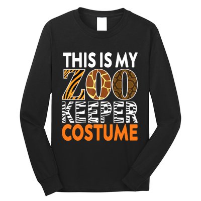 Zookeeper Costume Zoogoer Zoo Garden Animal Lover Keeper Long Sleeve Shirt