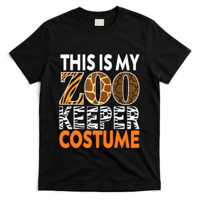 Zookeeper Costume Zoogoer Zoo Garden Animal Lover Keeper T-Shirt