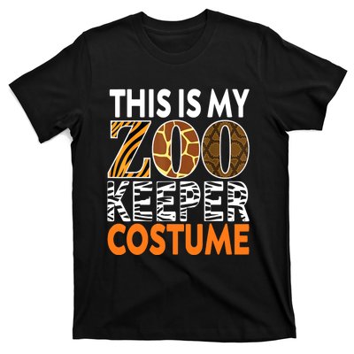 Zookeeper Costume Zoogoer Zoo Garden Animal Lover Keeper T-Shirt