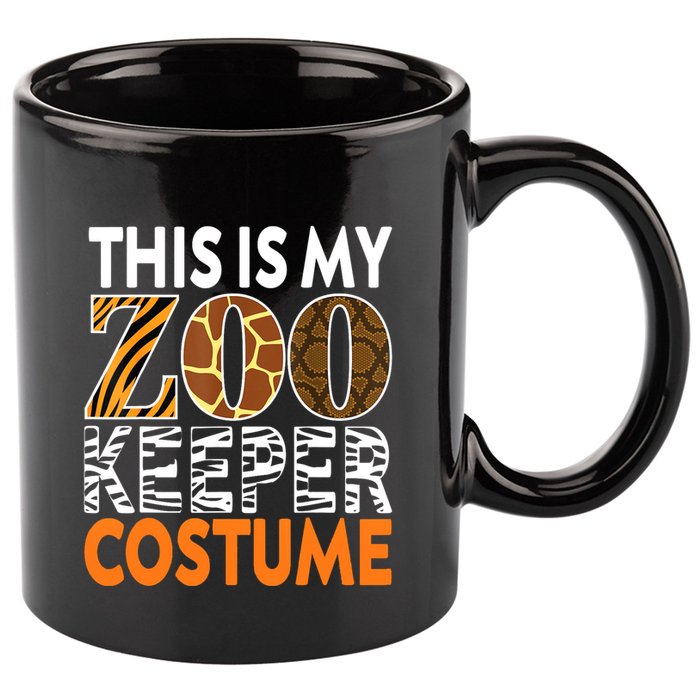 Zookeeper Costume Zoogoer Zoo Garden Animal Lover Keeper 11oz C Handle Ceramic Mug