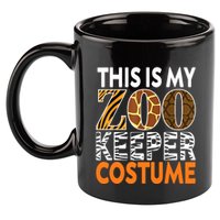 Zookeeper Costume Zoogoer Zoo Garden Animal Lover Keeper 11oz C Handle Ceramic Mug