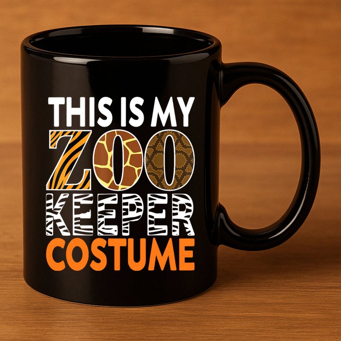 Zookeeper Costume Zoogoer Zoo Garden Animal Lover Keeper 11oz C Handle Ceramic Mug