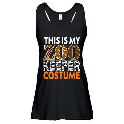 Zookeeper Costume Zoogoer Zoo Garden Animal Lover Keeper Ladies Essential Flowy Tank