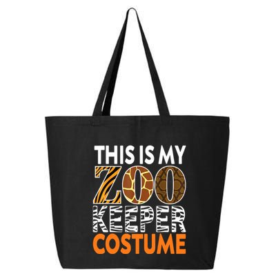 Zookeeper Costume Zoogoer Zoo Garden Animal Lover Keeper 25L Jumbo Tote
