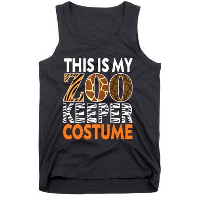 Zookeeper Costume Zoogoer Zoo Garden Animal Lover Keeper Tank Top