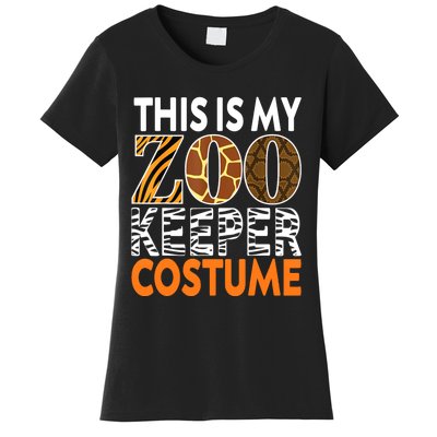 Zookeeper Costume Zoogoer Zoo Garden Animal Lover Keeper Women's T-Shirt