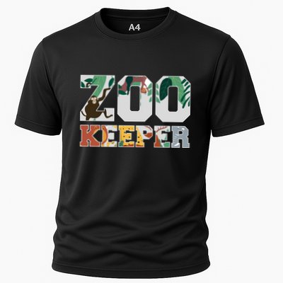 Zookeeper Design African Savanna Design Gift Cooling Performance Crew T-Shirt