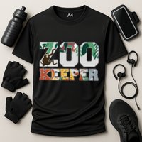 Zookeeper Design African Savanna Design Gift Cooling Performance Crew T-Shirt