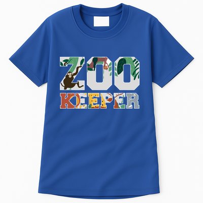 Zookeeper Design African Savanna Design Gift Tall T-Shirt
