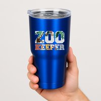 Zookeeper Design African Savanna Design Gift Tumbler