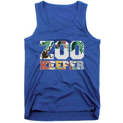 Zookeeper Design African Savanna Design Gift Tank Top