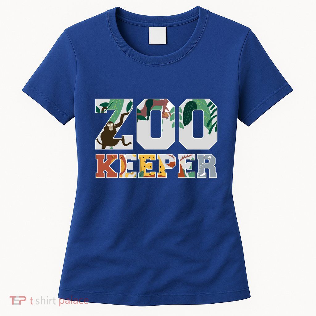 Zookeeper Design African Savanna Design Gift Womens T-Shirt