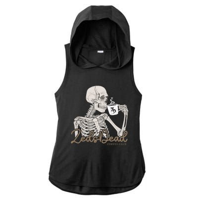 Zeds Dead Coffee Club Ladies PosiCharge Tri-Blend Wicking Draft Hoodie Tank