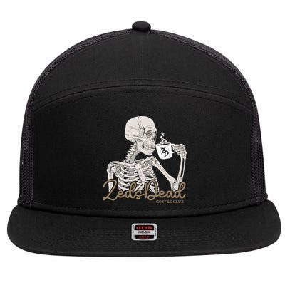 Zeds Dead Coffee Club 7 Panel Mesh Trucker Snapback Hat