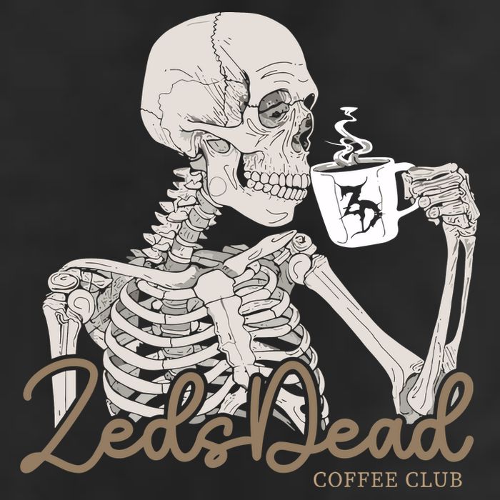 Zeds Dead Coffee Club 7 Panel Mesh Trucker Snapback Hat