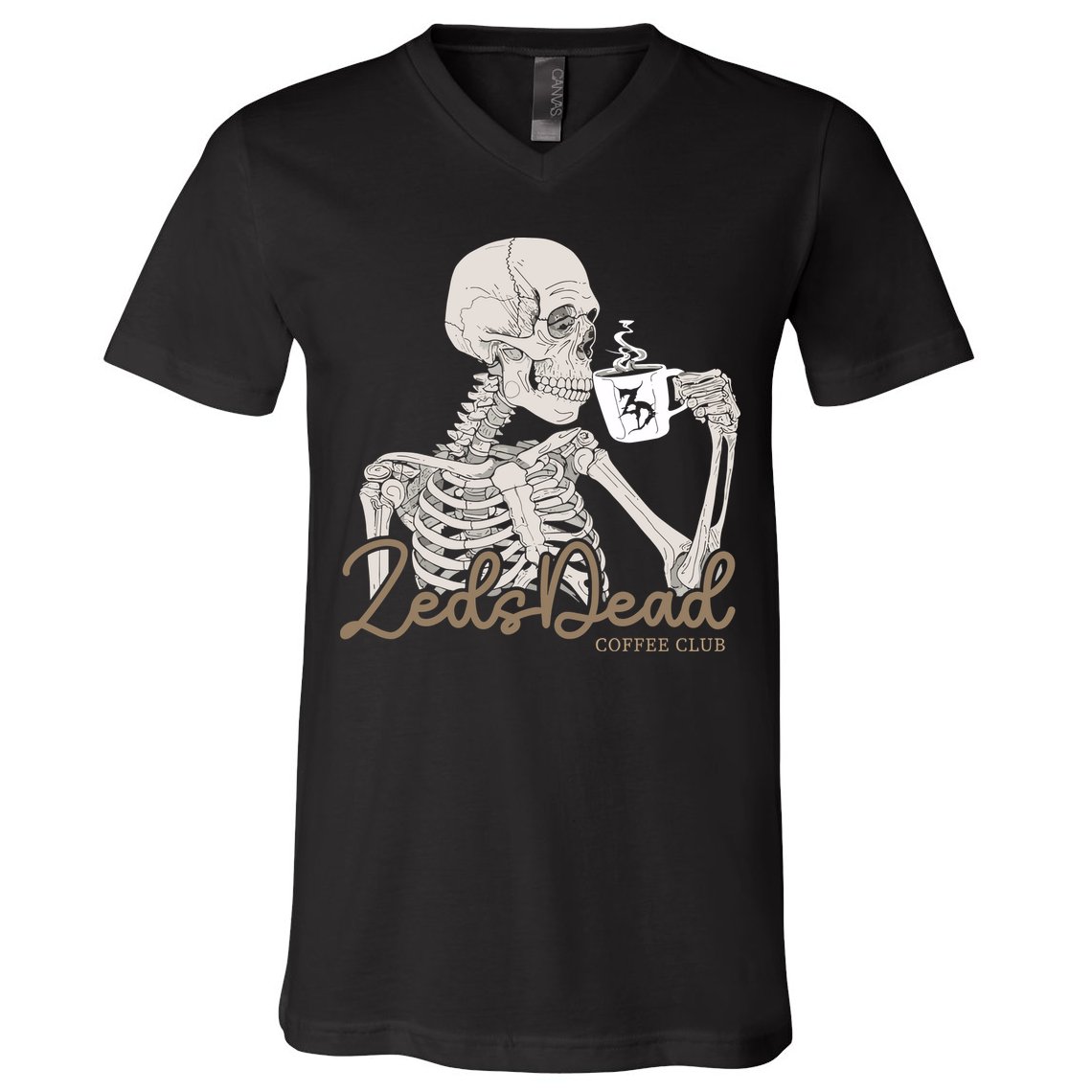 Zeds Dead Coffee Club V-Neck T-Shirt