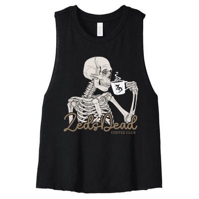 Zeds Dead Coffee Club Women's Racerback Cropped Tank