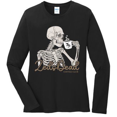 Zeds Dead Coffee Club Ladies Long Sleeve Shirt