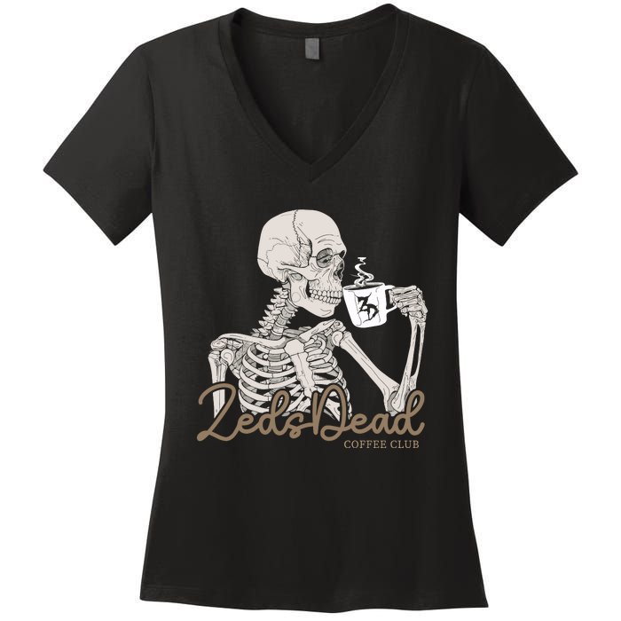 Zeds Dead Coffee Club Women's V-Neck T-Shirt