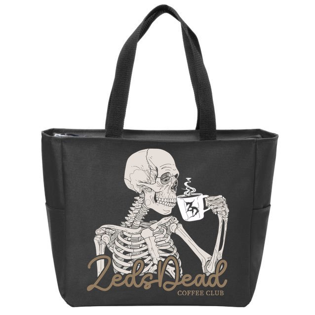 Zeds Dead Coffee Club Zip Tote Bag