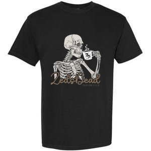 Zeds Dead Coffee Club Skeleton Garment-Dyed Heavyweight T-Shirt