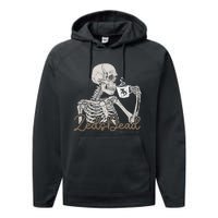 Zeds Dead Coffee Club Skeleton Performance Fleece Hoodie