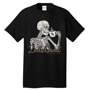 Zeds Dead Coffee Club Skeleton Tall T-Shirt