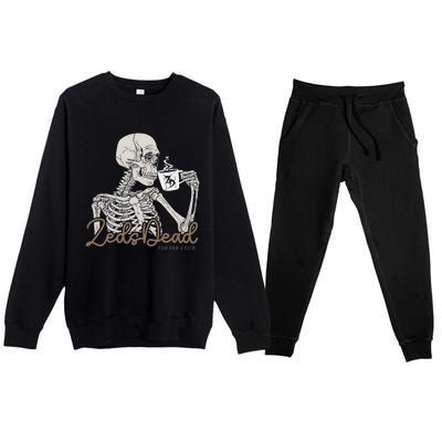 Zeds Dead Coffee Club Skeleton Premium Crewneck Sweatsuit Set