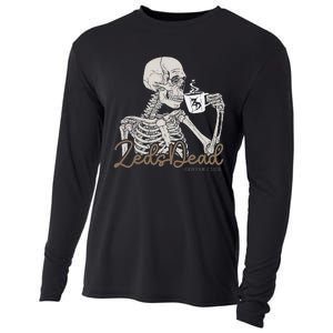 Zeds Dead Coffee Club Skeleton Cooling Performance Long Sleeve Crew