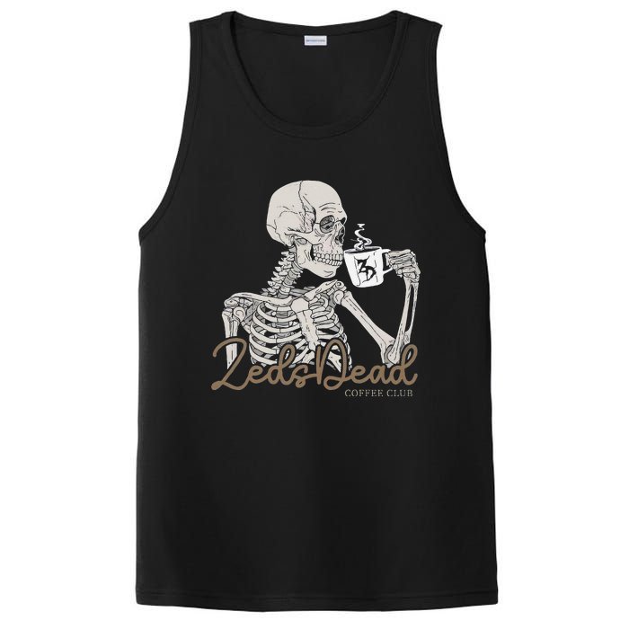 Zeds Dead Coffee Club Skeleton PosiCharge Competitor Tank