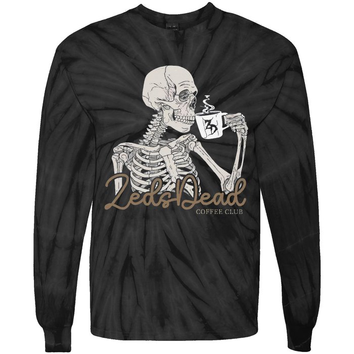 Zeds Dead Coffee Club Skeleton Tie-Dye Long Sleeve Shirt