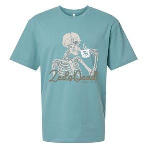 Zeds Dead Coffee Club Skeleton Sueded Cloud Jersey T-Shirt