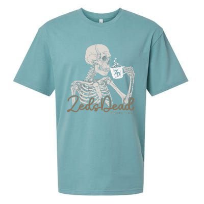 Zeds Dead Coffee Club Skeleton Sueded Cloud Jersey T-Shirt