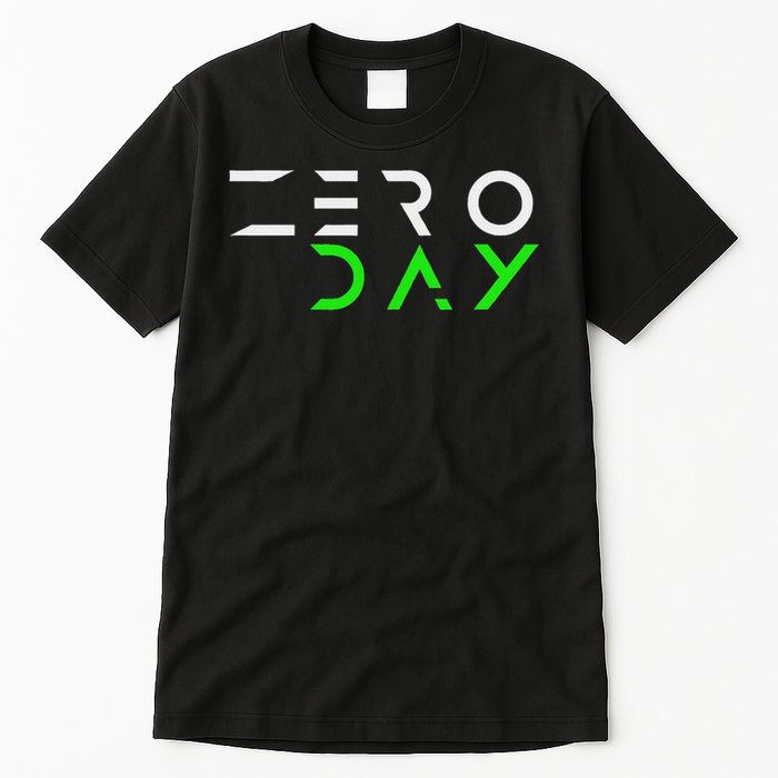 Zero Day Cool Infosec Computer Hacker Tall T-Shirt