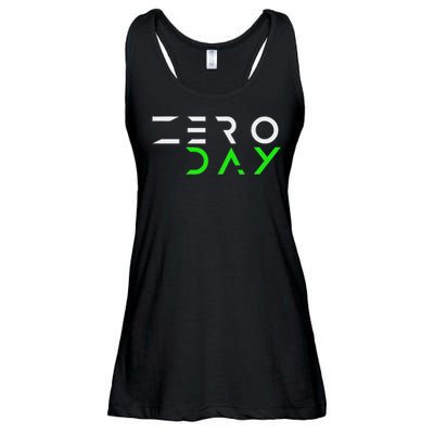 Zero Day Cool Infosec Computer Hacker Ladies Essential Flowy Tank