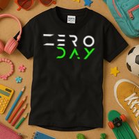 Zero Day Cool Infosec Computer Hacker Kids T-Shirt