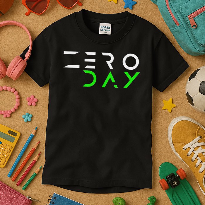 Zero Day Cool Infosec Computer Hacker Kids T-Shirt