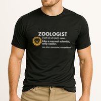 Zoologist Definition Funny Zoology Science Performance Shirt