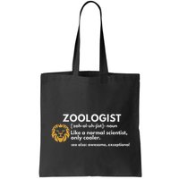 Zoologist Definition Funny Zoology Science Bag