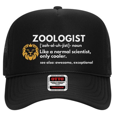 Zoologist Definition Funny Zoology Science Trucker Hat