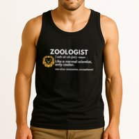 Zoologist Definition Funny Zoology Science Tank Top