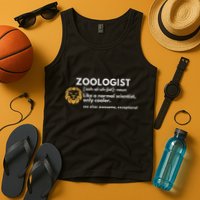 Zoologist Definition Funny Zoology Science Tank Top