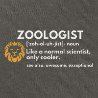 Zoologist Definition Funny Zoology Science Cotton Canvas Backpack