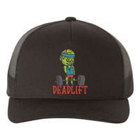 Zombie Deadlift Funny Gym Halloween Workout Yupoong Adult 5-Panel Trucker Hat